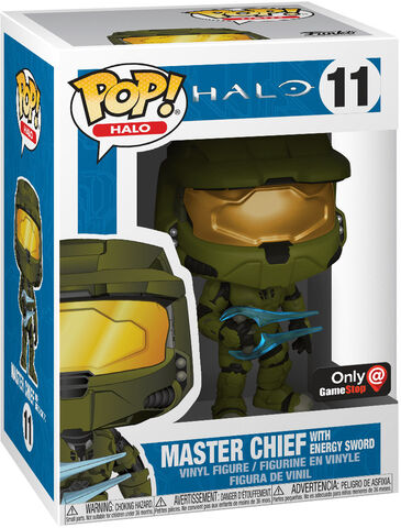 Figurine Funko Pop! N°11 - Halo - Master Chief Avec épée à énergie (exclusivité